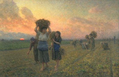 Le Ultime Spigolature, 1895 da Jules Breton